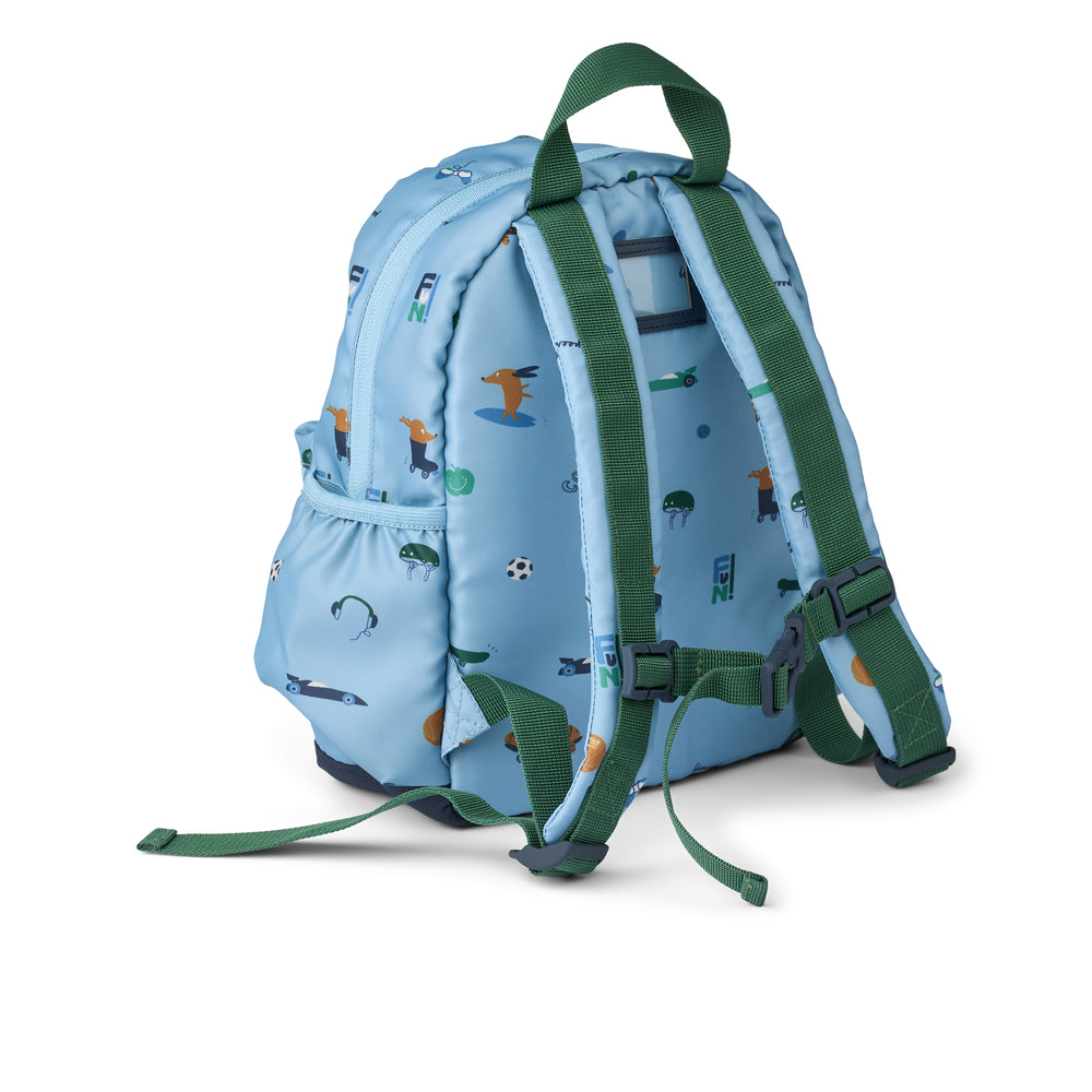 Zainetto per l'Asilo, Andreas Backpack, Fun Beach Blu, Liewood