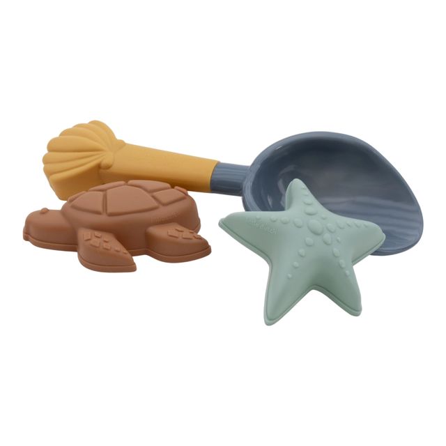 Set FORMINE da spiaggia BLU, Beach set, gioco per bambini, Little Dutch