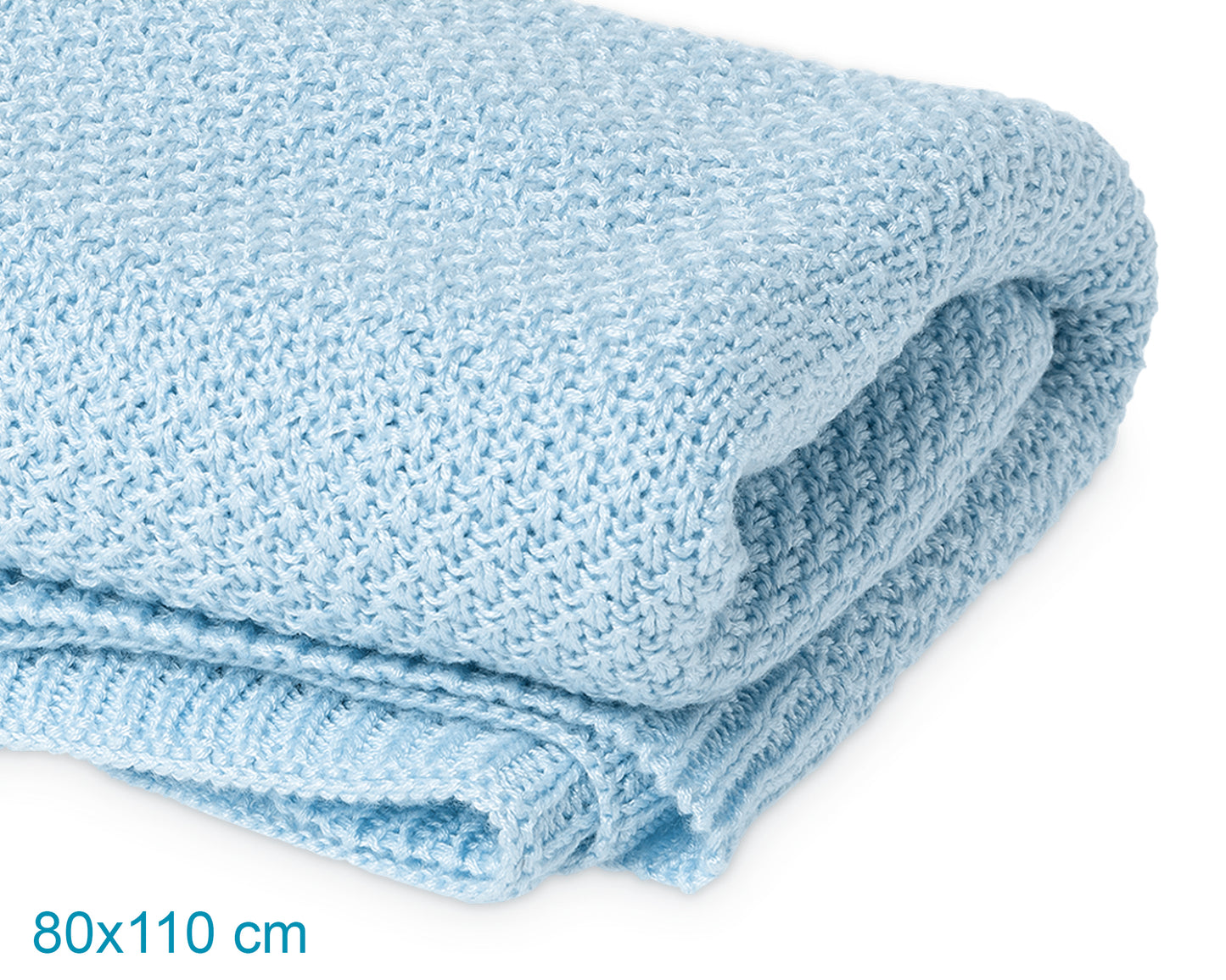 Coperta 100% bambù, azzurro, Kiokids