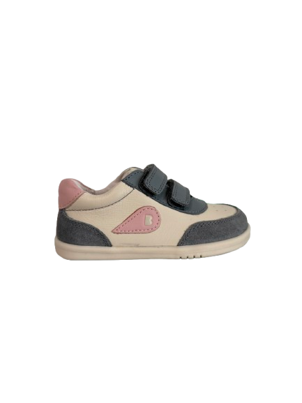 Bobux I walk Champ scarpe in pelle per camminatori esperti, colore ultimate grey chalk