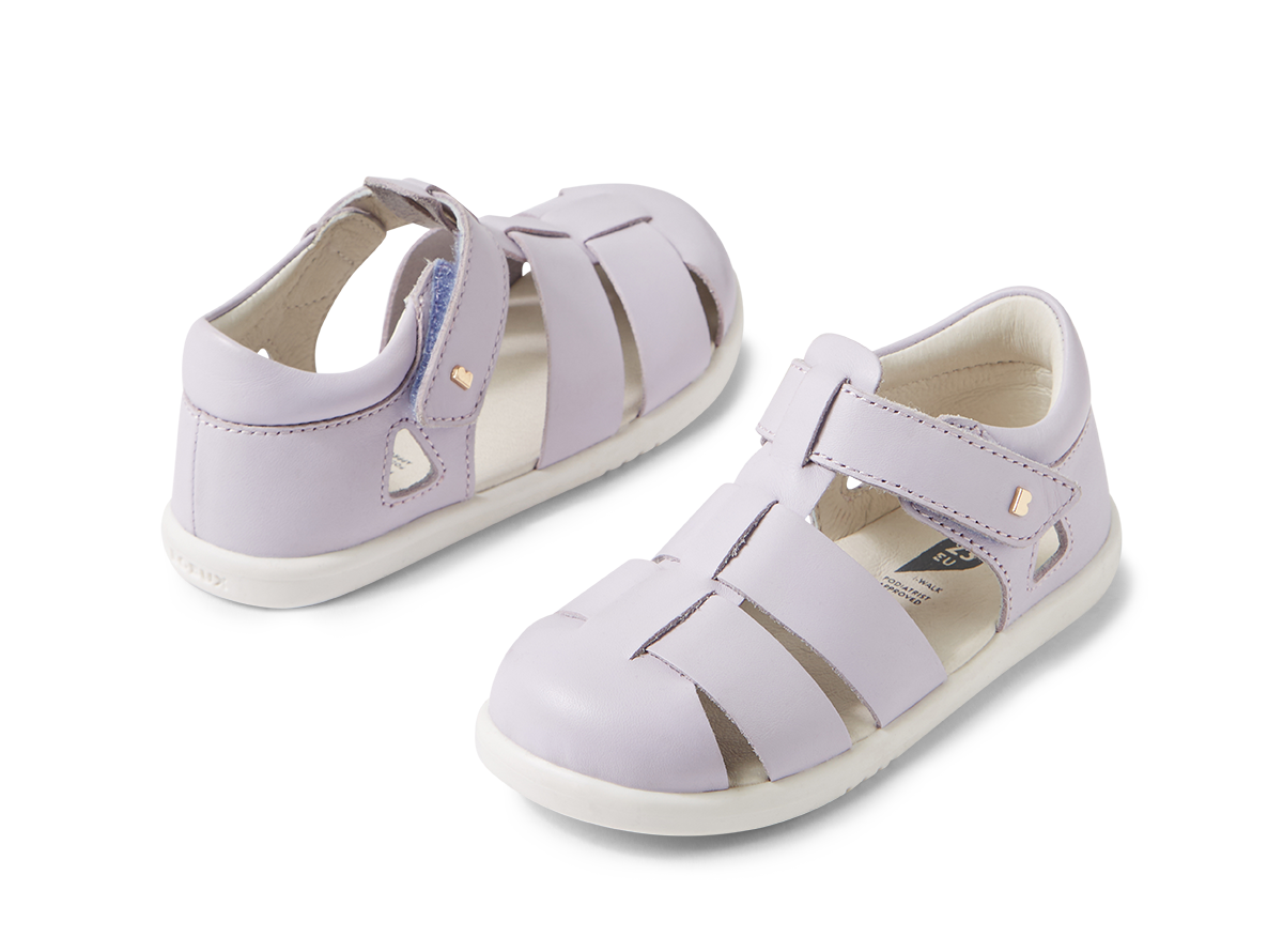 Bobux sandalo I walk per bambini dai due anni circa, modello TIDAL, colore thistle
