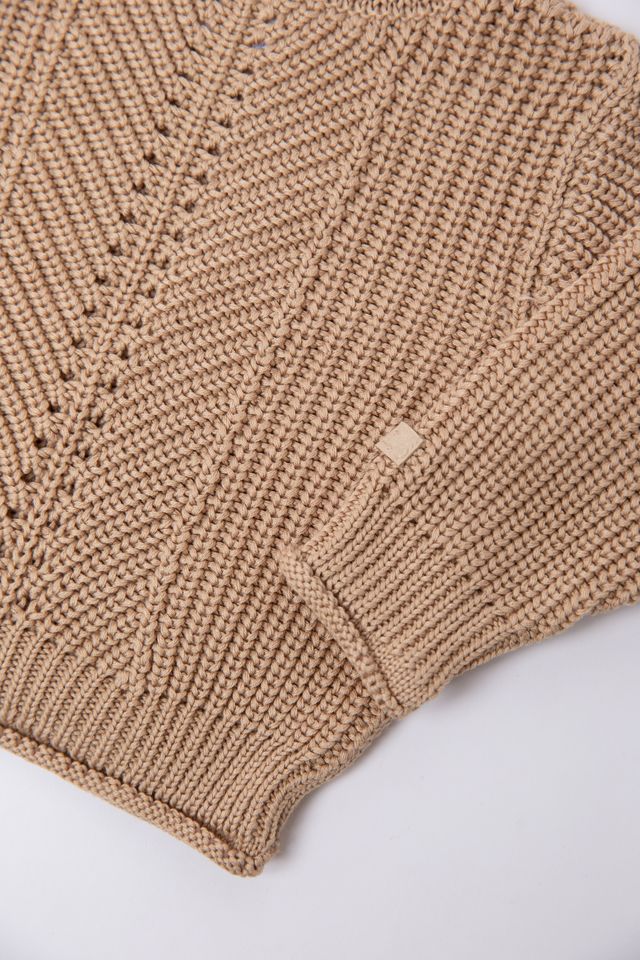 Maglione bimbo SAFARI, collo tondo, 70% viscosa di bambù e 30% cotone, Bamboom