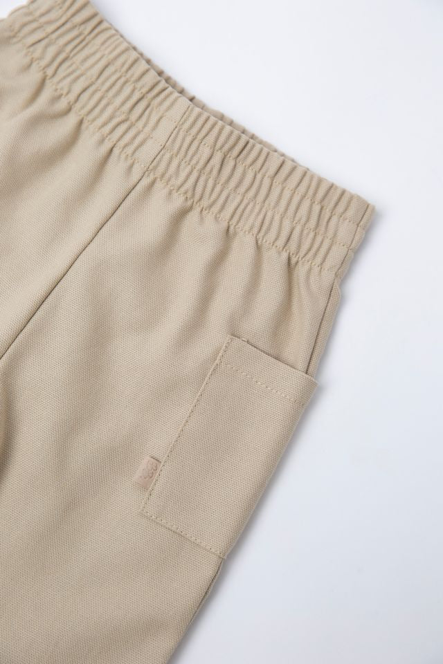 Pantalone worker bimbo, SAFARI, con tasche laterali, in cotone e viscosa di bambù, Bamboom