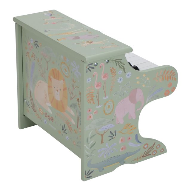 Pianoforte in legno, Wooden Piano, Safari Friends, Little dutch - Pisoli e Pannoli