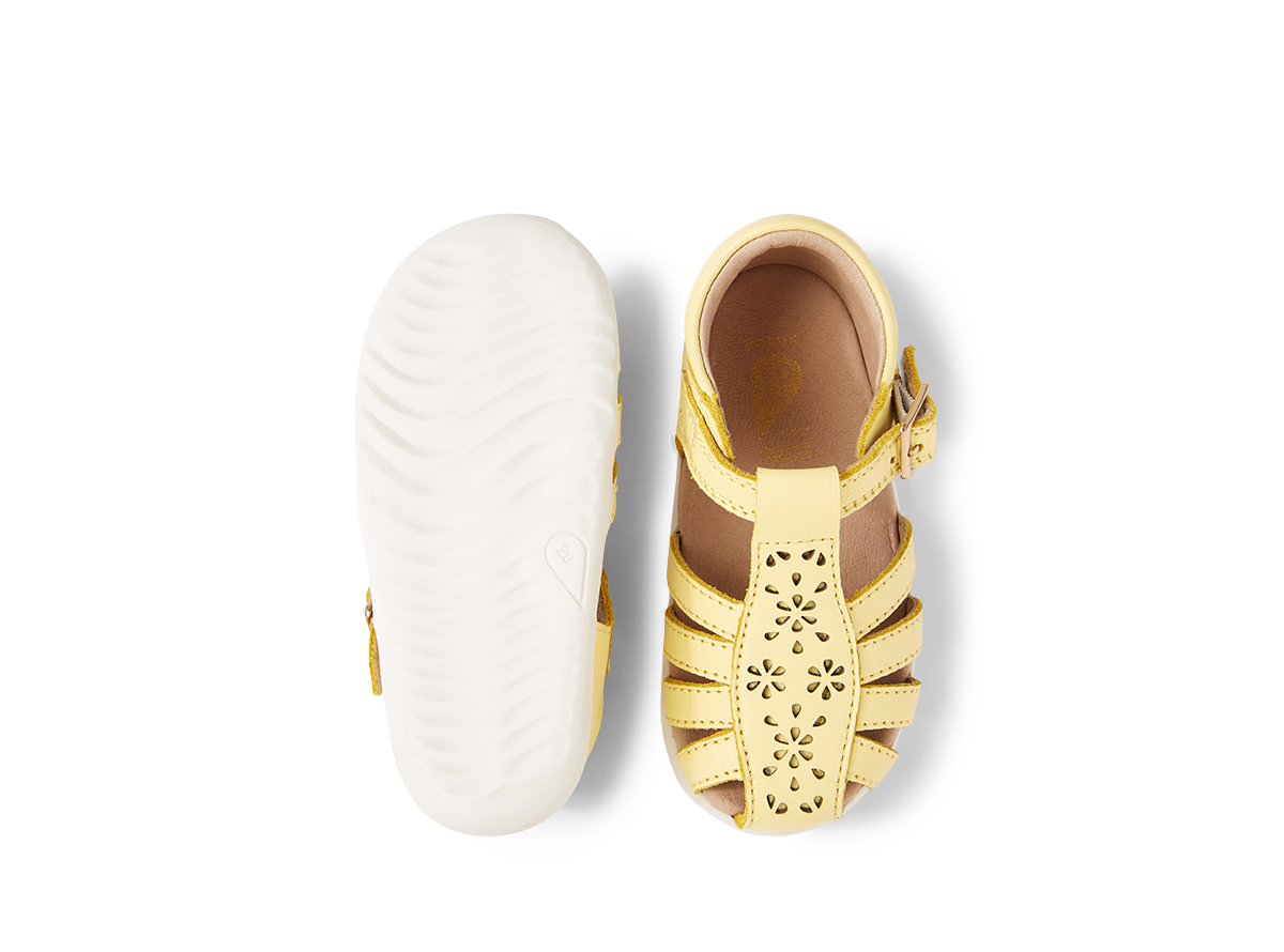 Bobux, sandalo per bambini Step up, modello Chelsea, colore pale banana