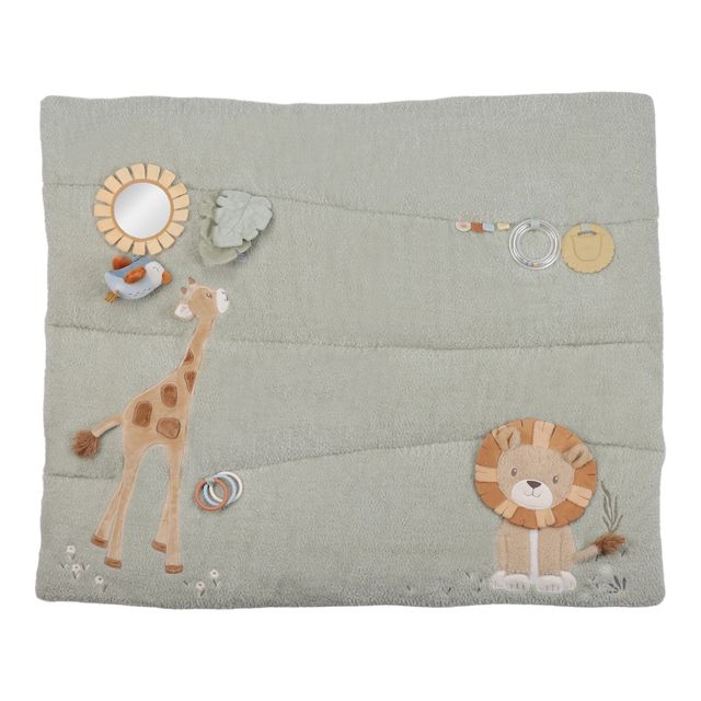 Tappeto attività morbido PlayPen Mat Safari Friends, Little Dutch