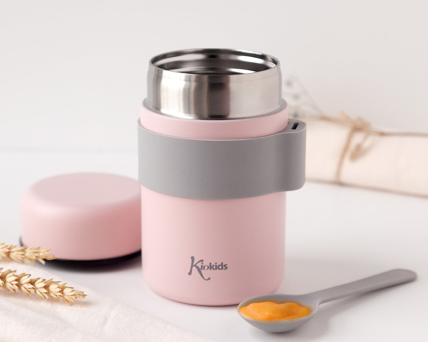 Thermos pappa con cucchiaio, 500 ml Kiokids