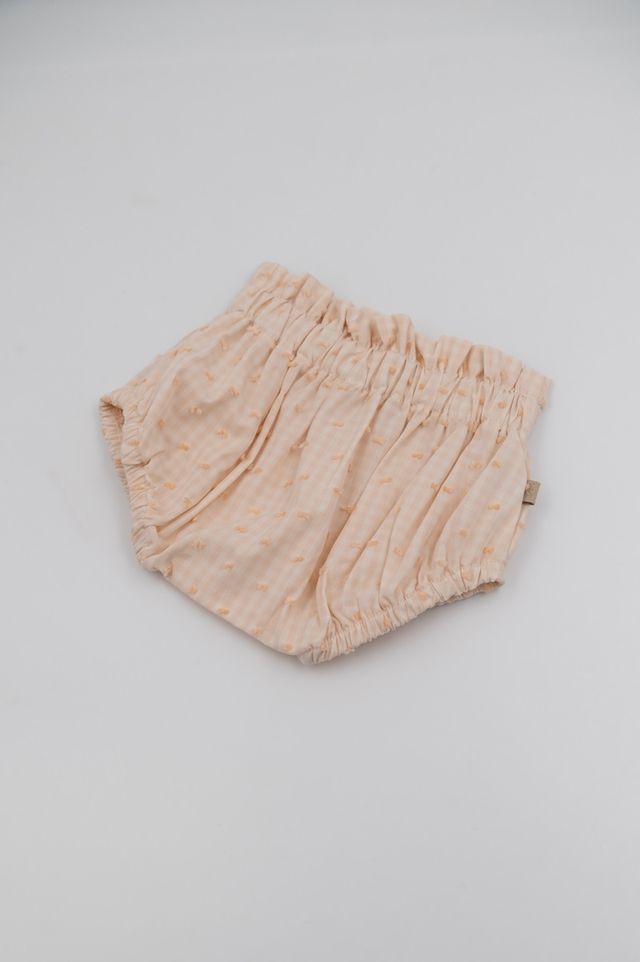 Twin Set SQUARE GIRL bimba, Peach, in fibra di bambù e cotone, Bamboom