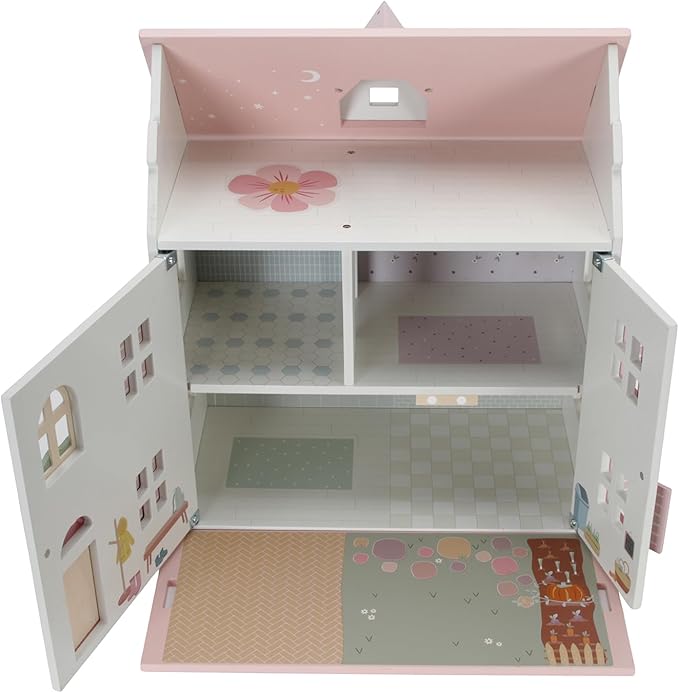 Casa delle bambole in legno dai 3 anni, Little Dutch