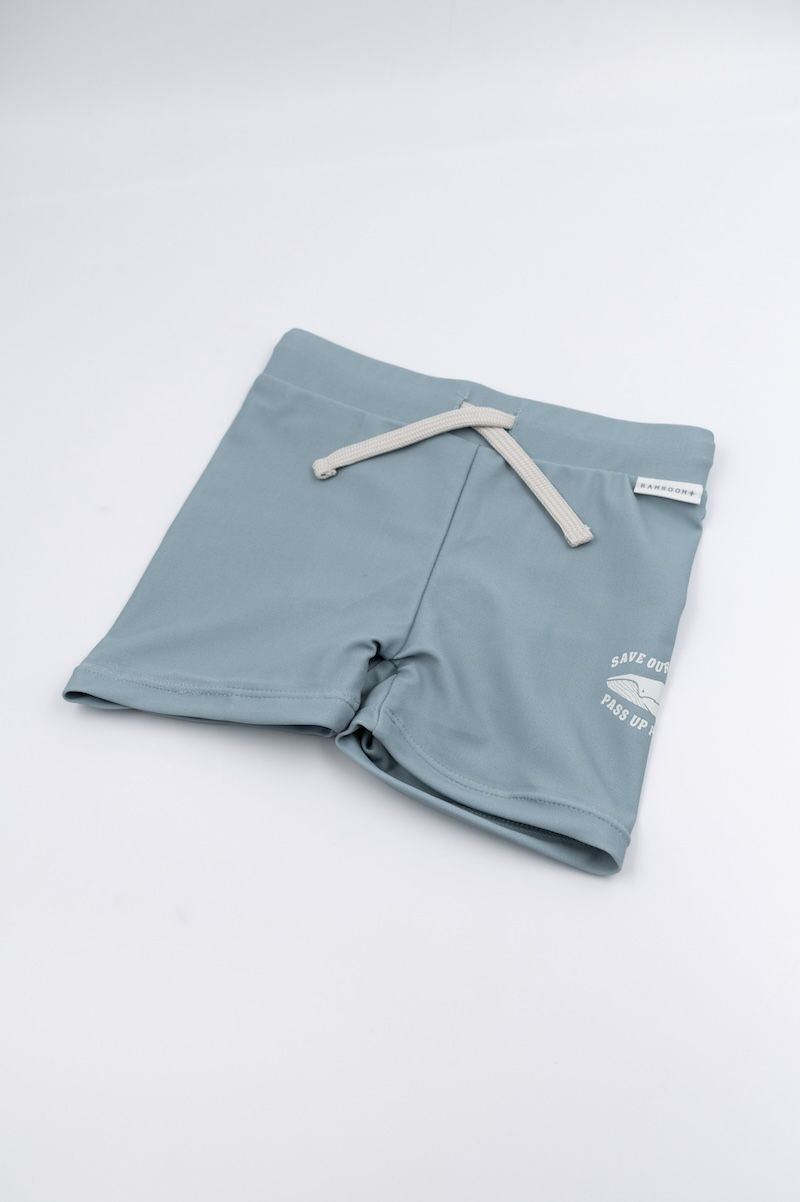 Costume PANTS maschietto UV50+, LOGO SAFE OUR WHALE Bamboom