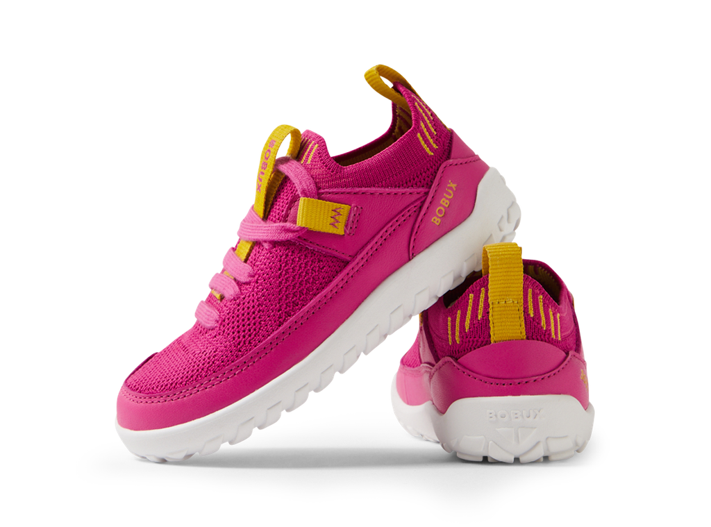 Bobux Step Up META BAREFOOT ALPHA scarpe primi passi, colore ROSE VIOLET