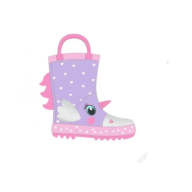 Stivali da pioggia in gomma, Unicorno cuori, Mr Tiggle
