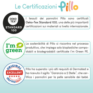 Pannolino Pillo Maxi Enjoy Parenting, Taglia 4, dai 9 ai 14 Kg. Confezione da 38 pz.