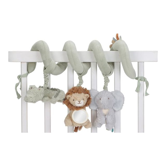 Activity Spiral, Spirale gioco multisensoriale Safari Friends, Little Dutch