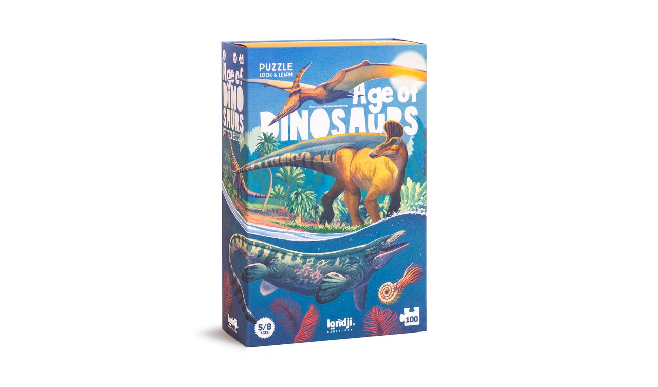 Packaging Puzzle L'Era dei Dinosaur Look & learn