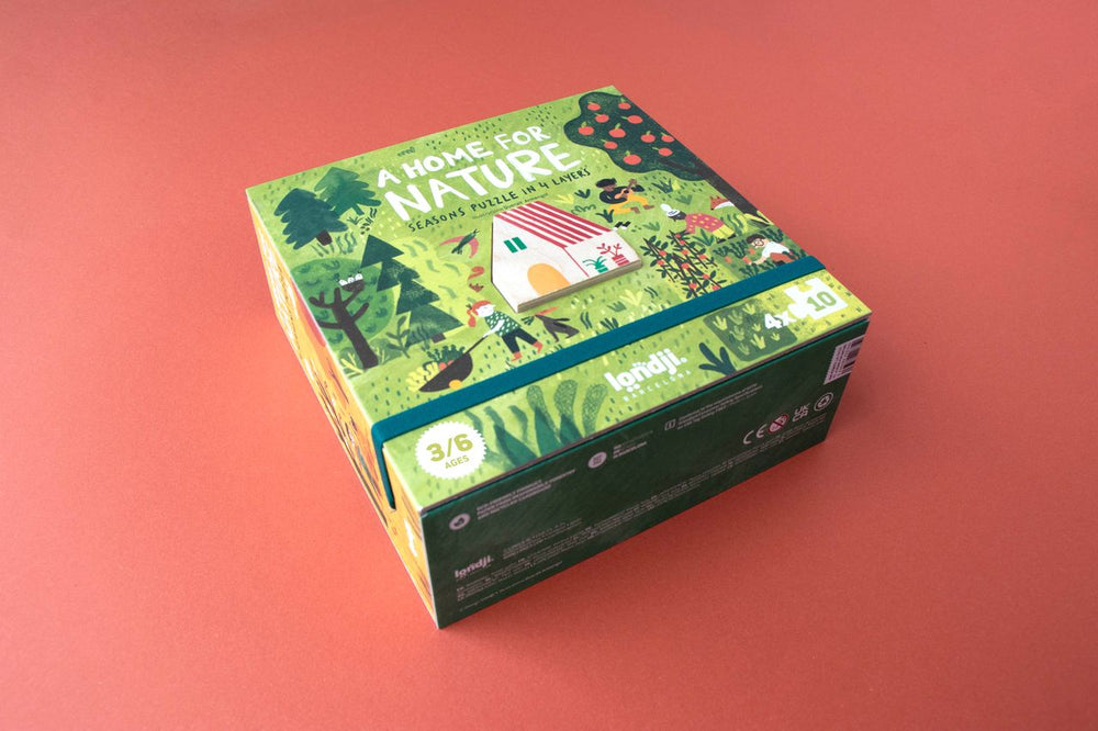 Londji, Puzzle A Home For Nature, Una casetta per imparare le stagioni
