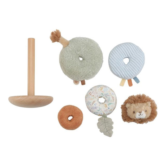 Anelli impilabili, Tumble stacker, Safari Friends,  Little Dutch