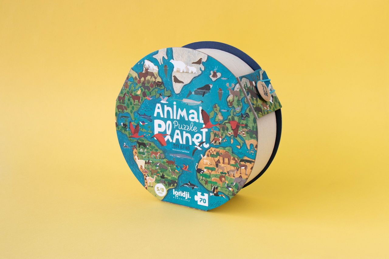 Packaging Puzzle Animal Planet look & find