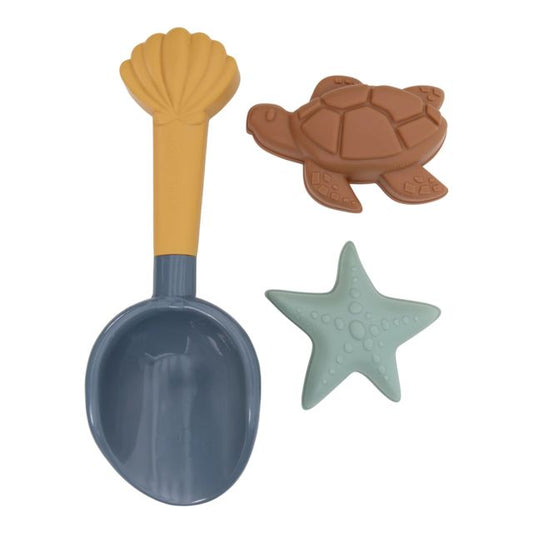 Set FORMINE da spiaggia BLU, Beach set, gioco per bambini, Little Dutch