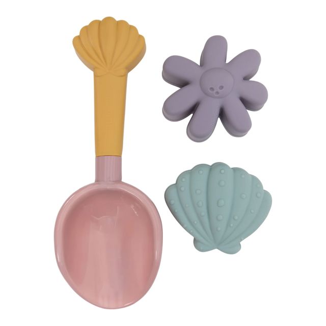 Set FORMINE da spiaggia ROSA, Beach set, gioco per bambini, Little Dutch