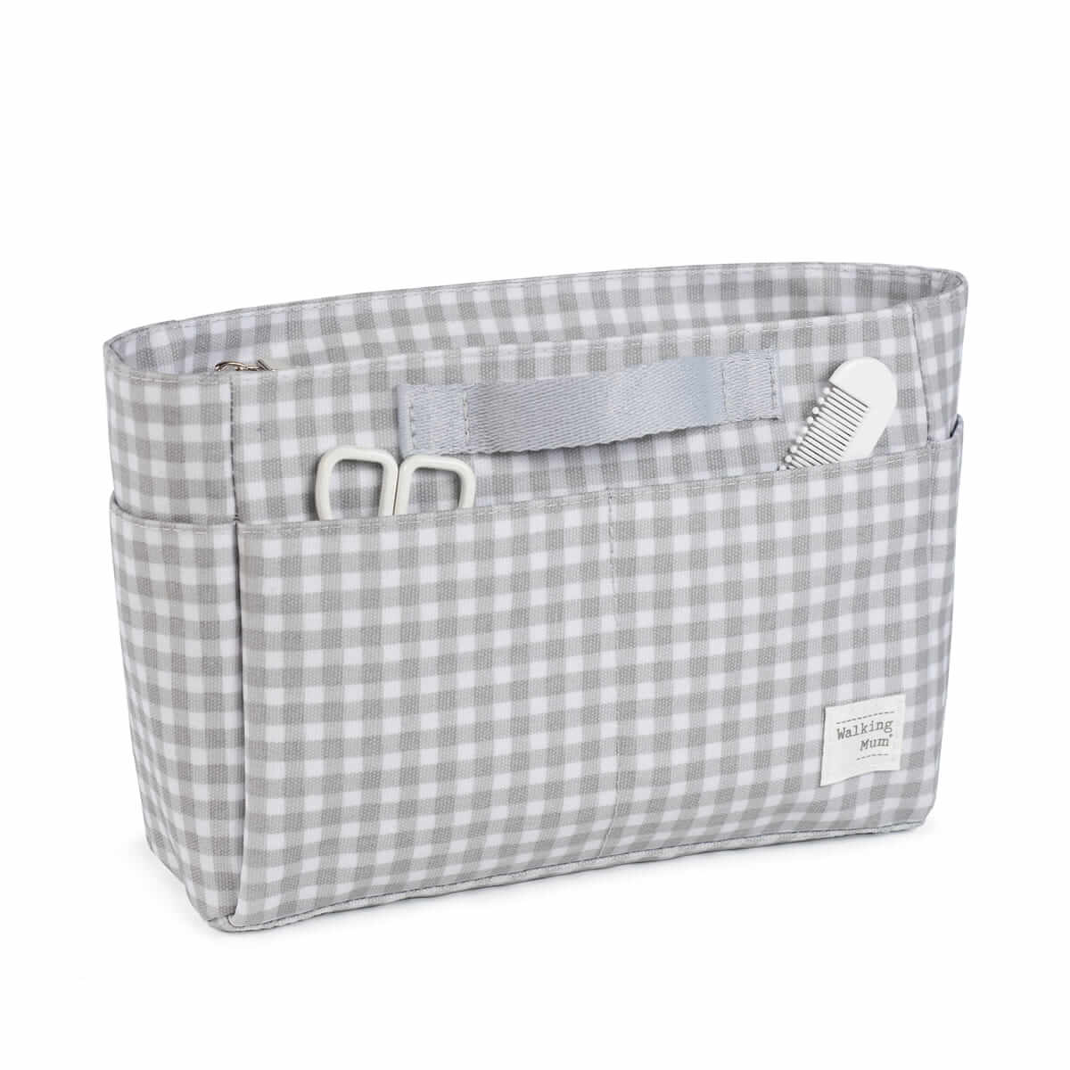 Beauti i love vichy grey con forbice e pettine in 2 delle 6 tasche esterne