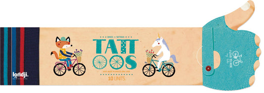 Londji, Bikes Tatoos, 10 tatuaggi temporanei