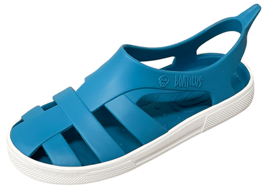 Sandali in gomma per la spiaggia BIOTY di Boatilus, colore Caraibe(blu petrolio)