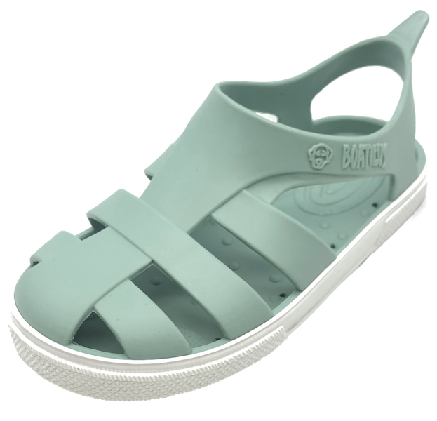Sandali in gomma per la spiaggia BIOTY di Boatilus, colore Pastel Mint