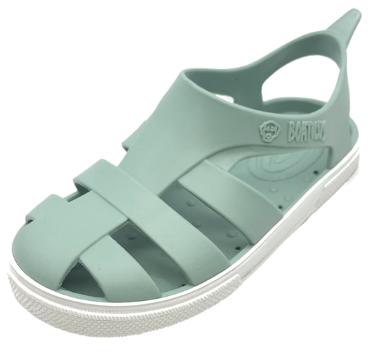 Sandali in gomma per la spiaggia BIOTY di Boatilus, colore Pastel Mint
