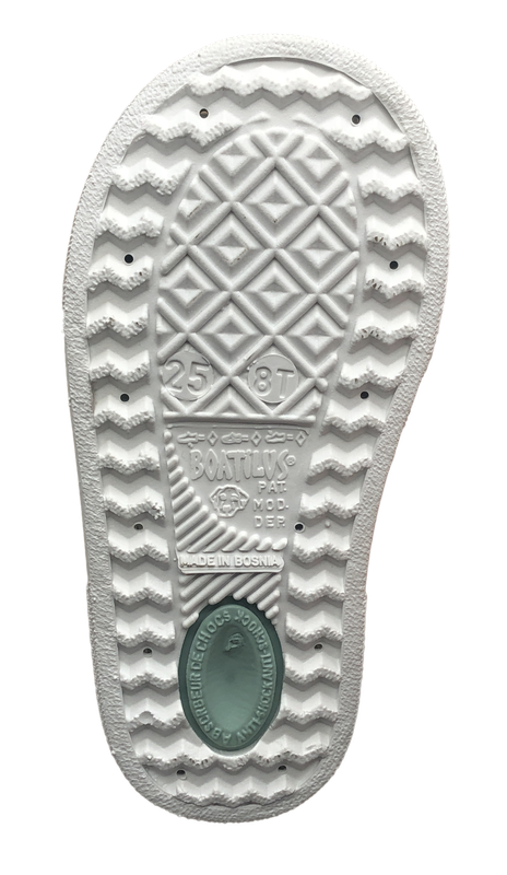 Sandali in gomma per la spiaggia BIOTY di Boatilus, colore Pastel Mint