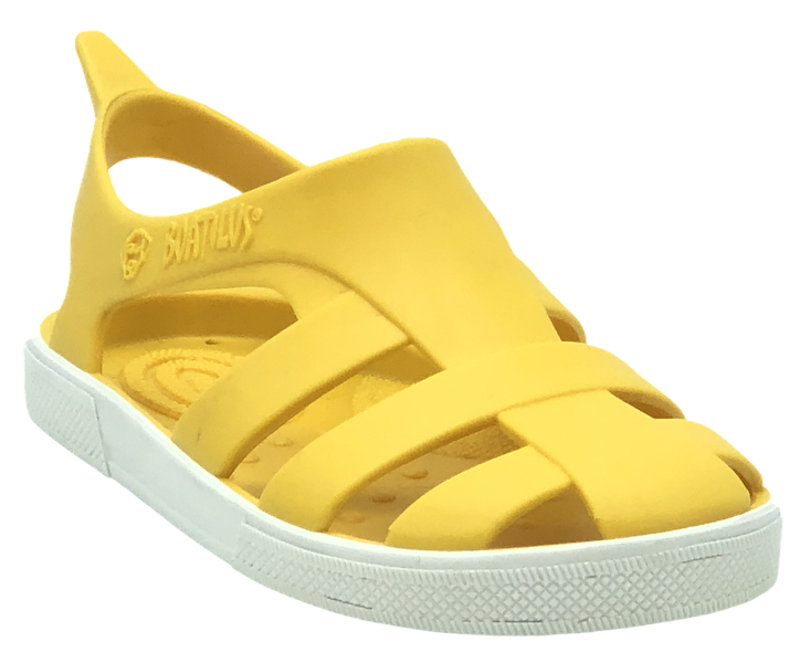 Sandali in gomma per la spiaggia BIOTY di Boatilus, colore Yellow