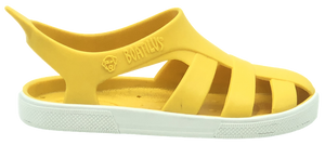 Sandali in gomma per la spiaggia BIOTY di Boatilus, colore Yellow