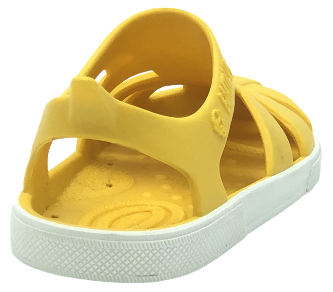 Sandali in gomma per la spiaggia BIOTY di Boatilus, colore Yellow