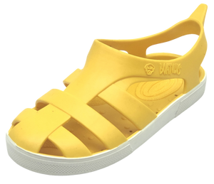 Sandali in gomma per la spiaggia BIOTY di Boatilus, colore Yellow