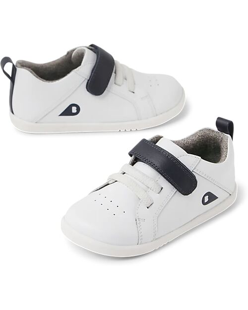 Bobux I Walk pace, colore optical white navy