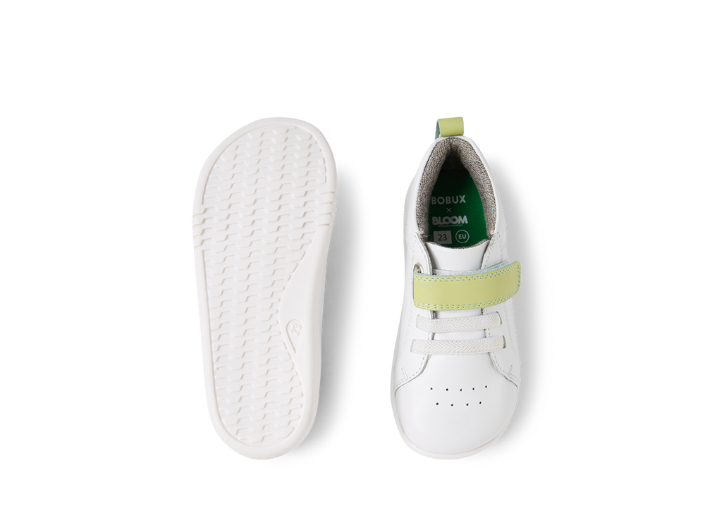 Bobux I Walk pace, colore optical white shadow lime