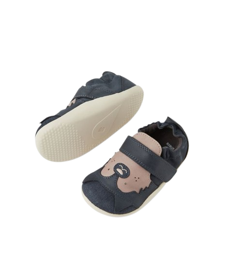 Bobux Xplorer HOWL(lupetto), barefoot, suola flessibile, colore navy