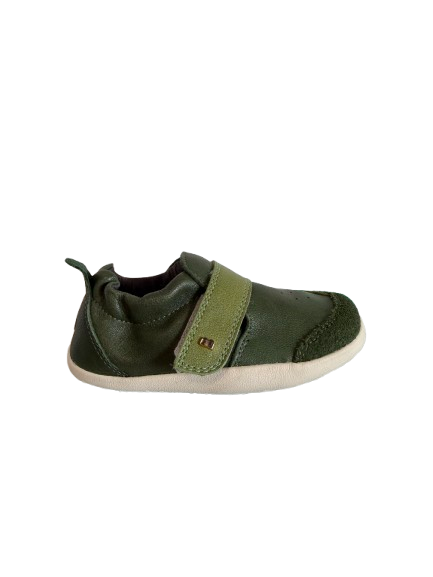 Bobux Xplorer RIPPLE, scarpe primi passi in pelle, colore BRONZE GREEN
