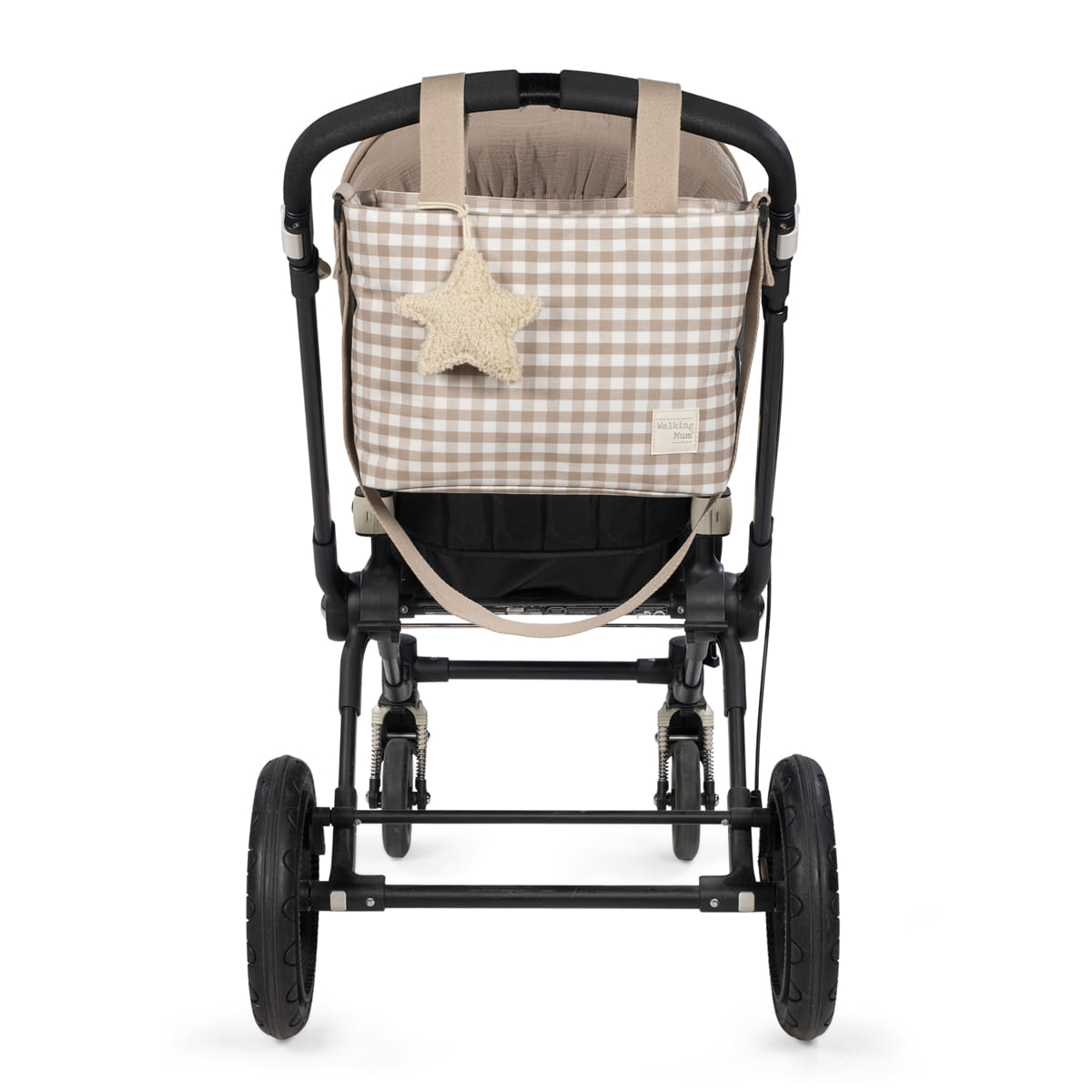 Borsa fasciatoio Caetana Sand di Walking Mum