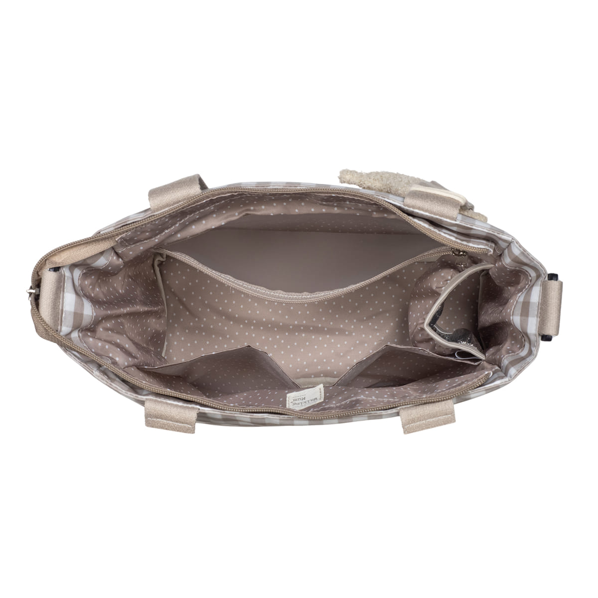 Borsa fasciatoio Caetana Sand di Walking Mum