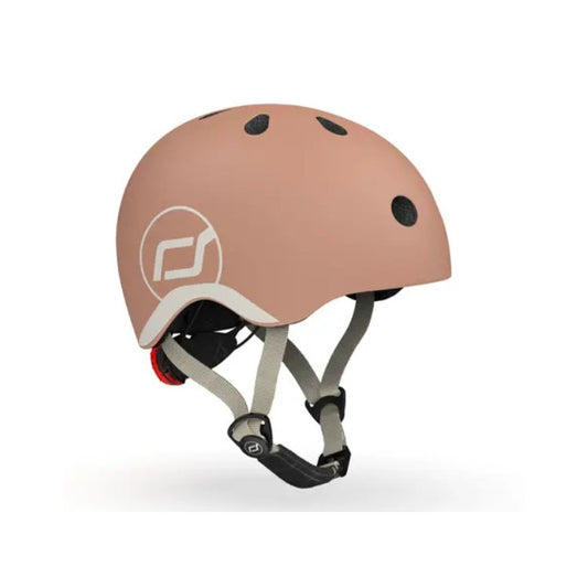 Casco Baby XXS-S colore Moka, Scoot and Ride