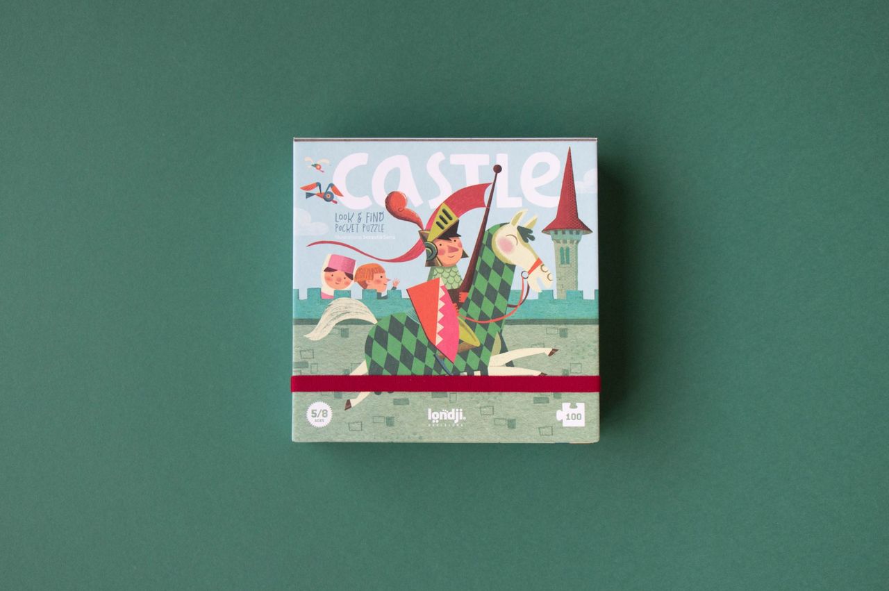 Packagin puzzle tascabile Castle look & find