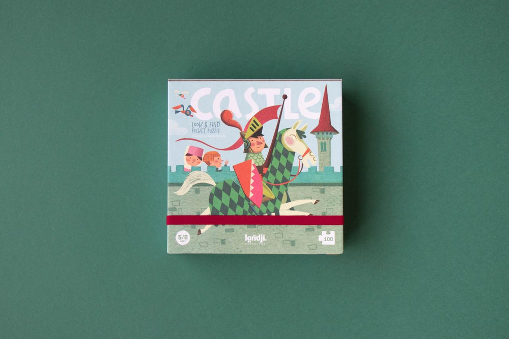 Londji, Castle, look & find Puzzle tascabile