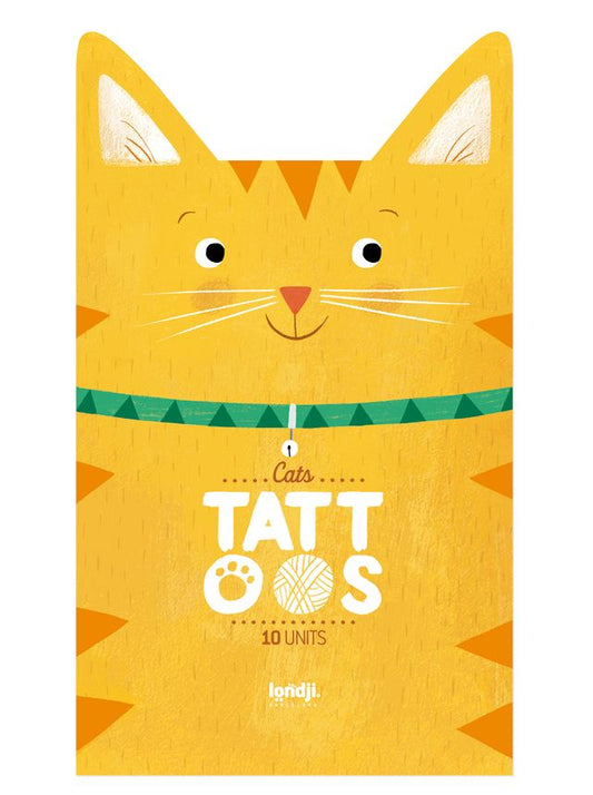 Londji, Cats Tatoos, 10 tatuaggi temporanei