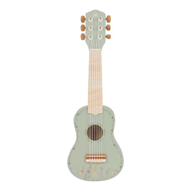 Chitarra giocattolo in legno, Safari Friends, Little dutch