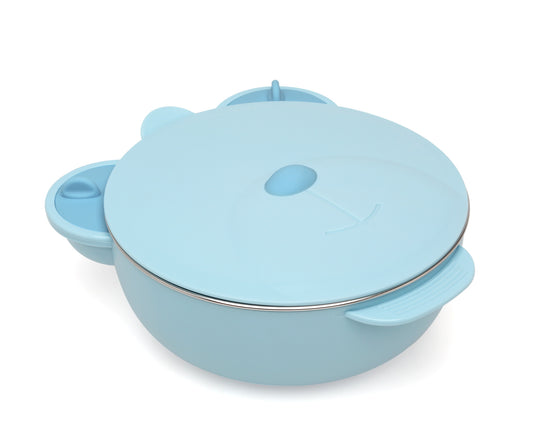 Ciotola termica con 3 scomparti, 450 ml Kiokids