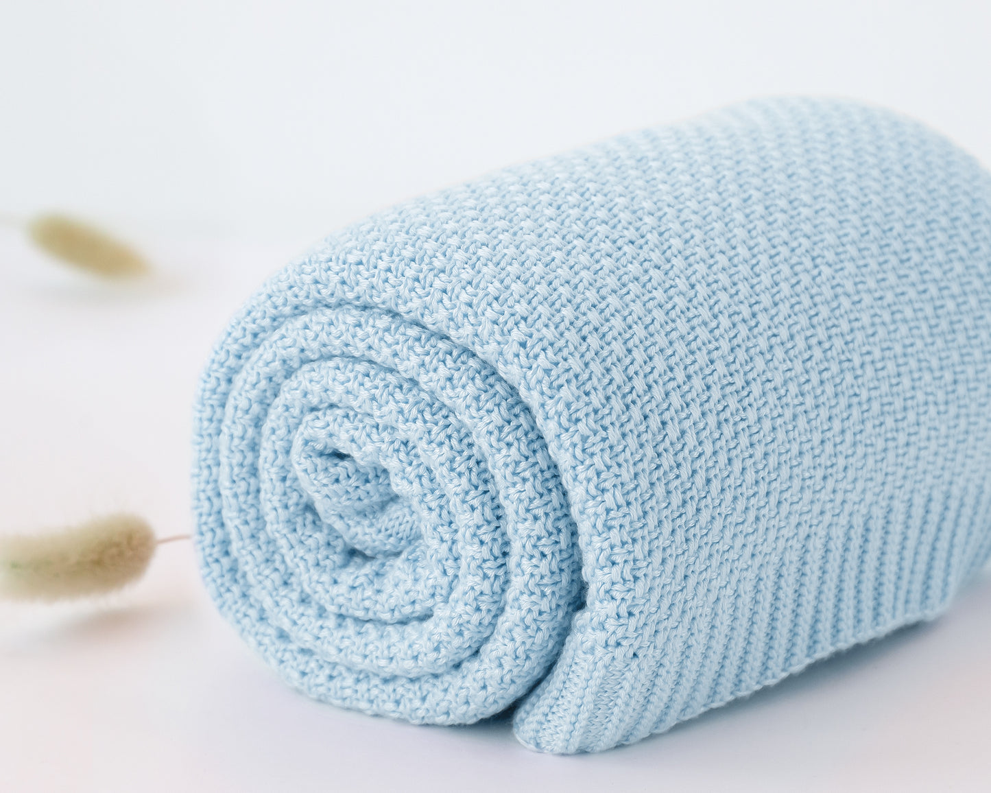 Coperta 100% bambù, azzurro, Kiokids