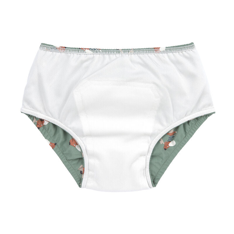 Costume contenitivo per mare e piscina, SCOOTER DOG GREEN da maschio, Lassig