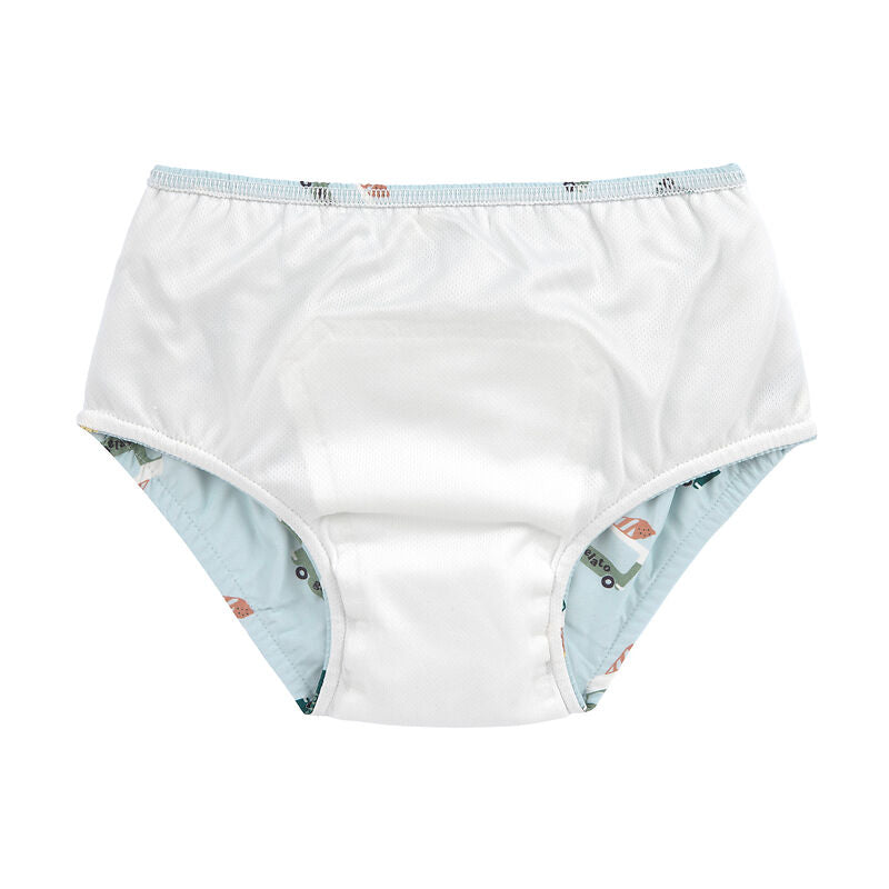 Costume contenitivo per mare e piscina, ICE CREAM TRUCK ILLUSION BLUE da maschio, Lassig