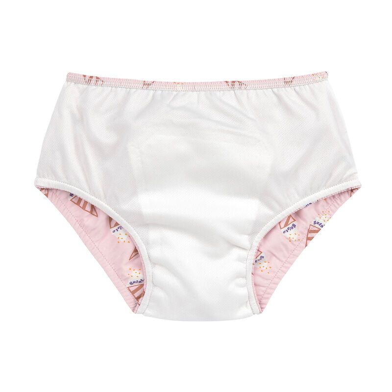Costume contenitivo per mare e piscina, ICE CREAM PALE PINK da femmina, Lassig